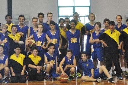 Basketball Match against St. Monicas College